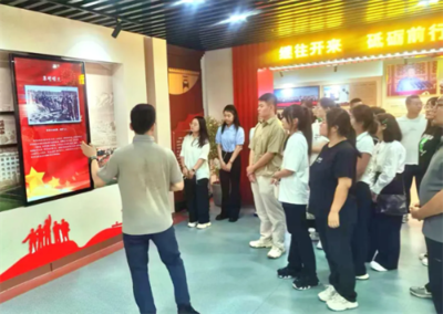 上好入职“第一课” 组织展览活动，为新员工搭建成长舞台